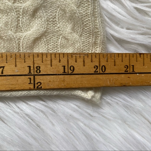 Theory New Cable Mock Neck Cashmere Sweater - Picture 11 of 15